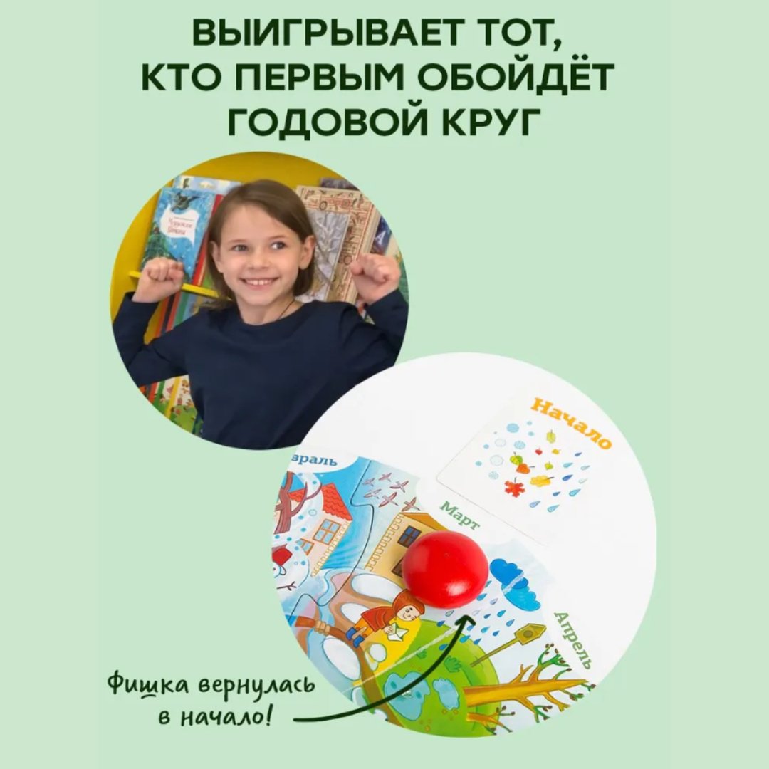 Настольная игра Простые правила Времена года купить,NaN