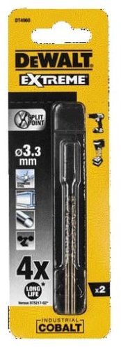 Сверло DeWALT по металлу DT4960 3.3 мм, 2 шт. купить,2790