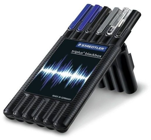 STAEDTLER Fineliner Black box 34 SB6B 6 шт