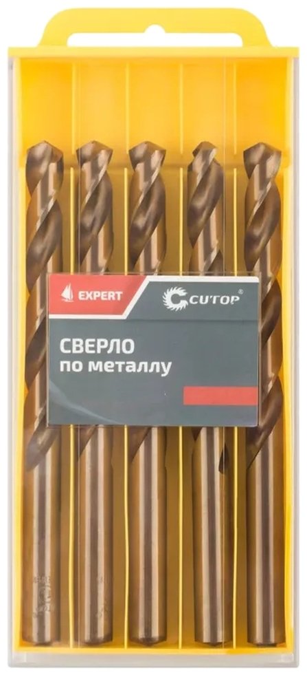 Сверло CUTOP по металлу 53-458 10 мм, 5 шт.