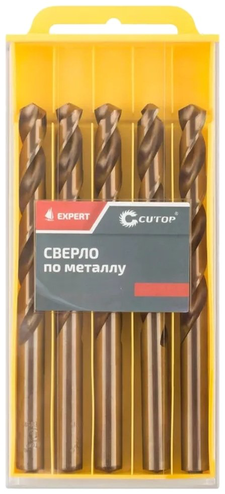 Сверло CUTOP по металлу 53-458 10 мм, 5 шт.