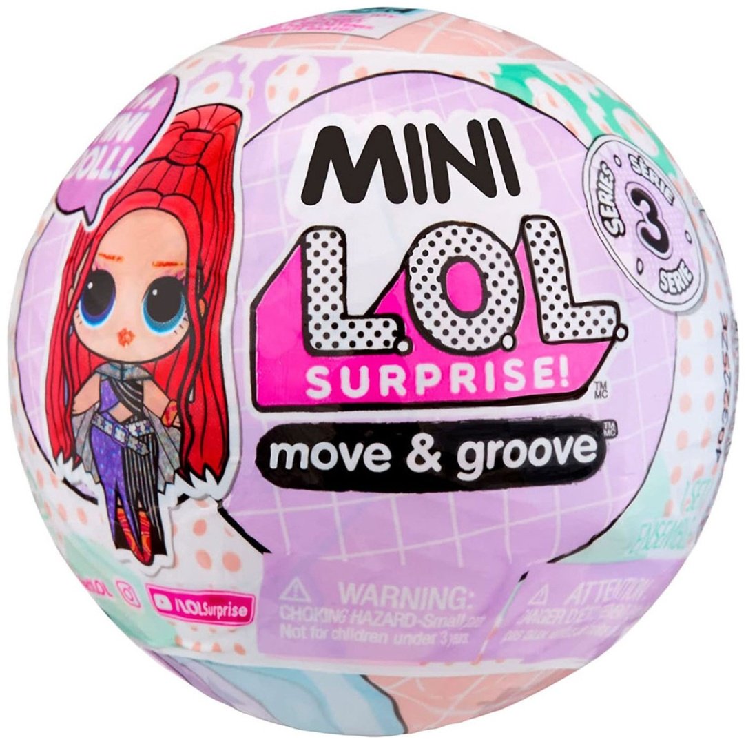 Кукла-сюрприз L.O.L. Surprise! Mini Move-and-Groove 8 см купить,NaN