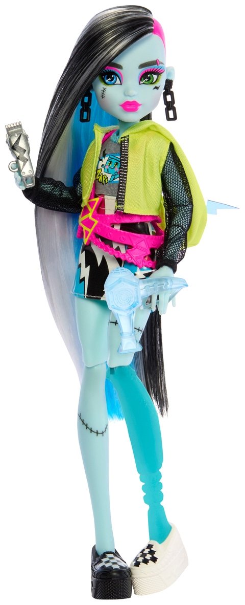 Кукла-модель Monster High Neon Frights - Фрэнки Штейн 27 см купить,NaN