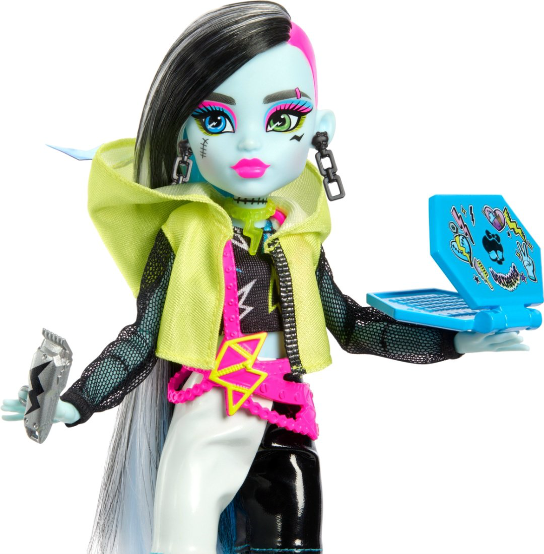 Кукла-модель Monster High Neon Frights - Фрэнки Штейн 27 см купить,NaN