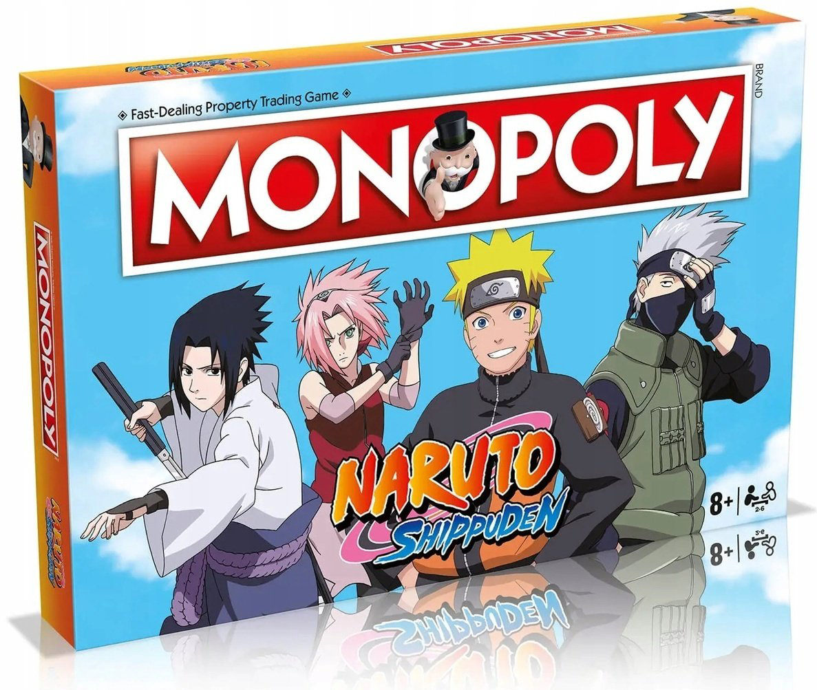 Настольная игра Hasbro Монополия Naruto WM00167-EN1 купить,NaN