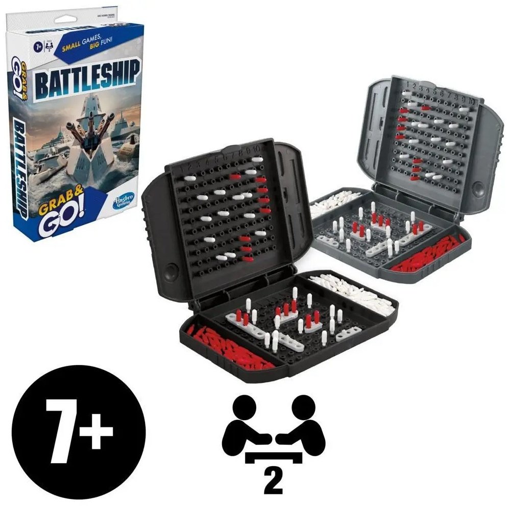 Настольная игра Hasbro Морской Бой, дорожная версия купить,NaN