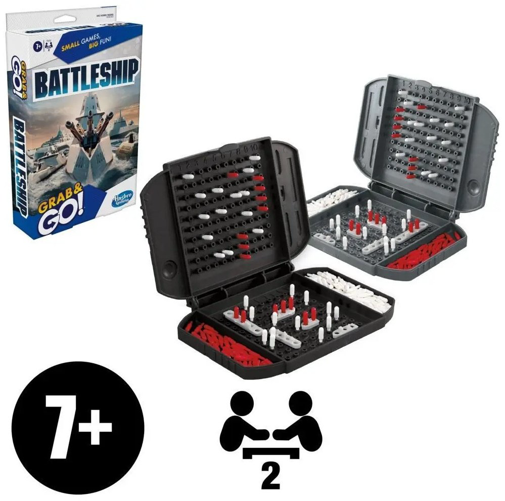 Настольная игра Hasbro Морской Бой, дорожная версия купить,NaN