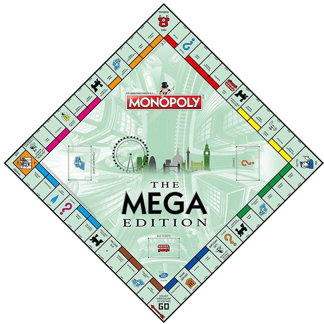 Настольная игра Hasbro Монополия Mega 002459 купить,NaN