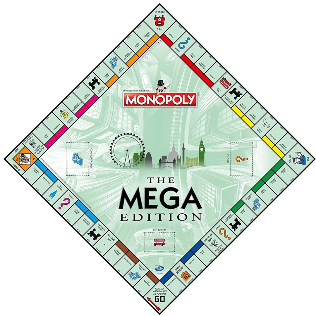 Настольная игра Hasbro Монополия Mega 002459 купить,NaN