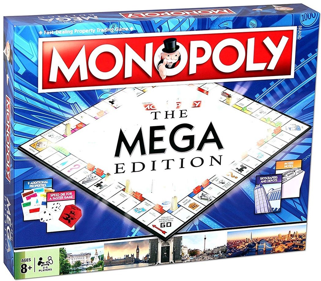 Настольная игра Hasbro Монополия Mega 002459 купить,NaN