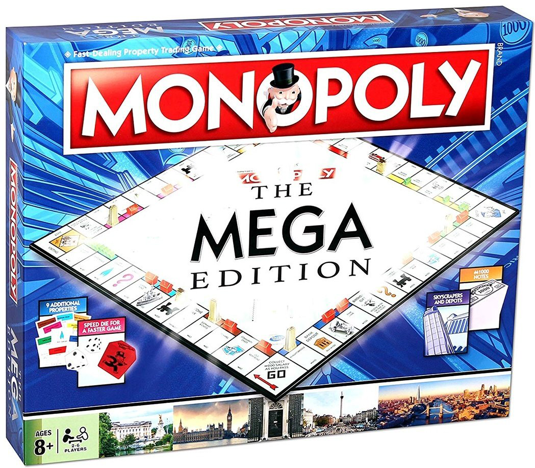 Настольная игра Hasbro Монополия Mega 002459 купить,NaN