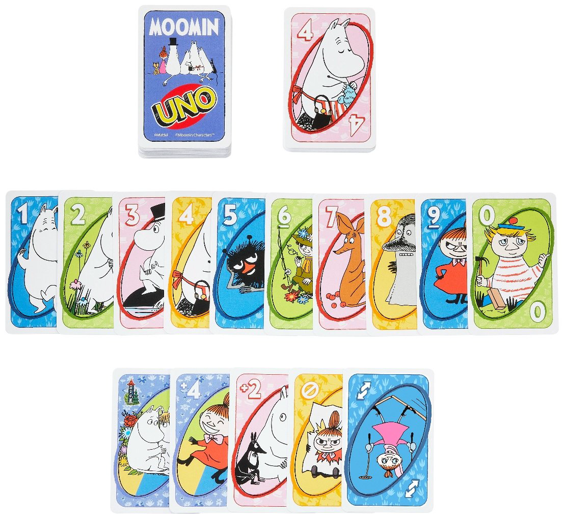 Настольная игра Mattel UNO Moomin купить,NaN