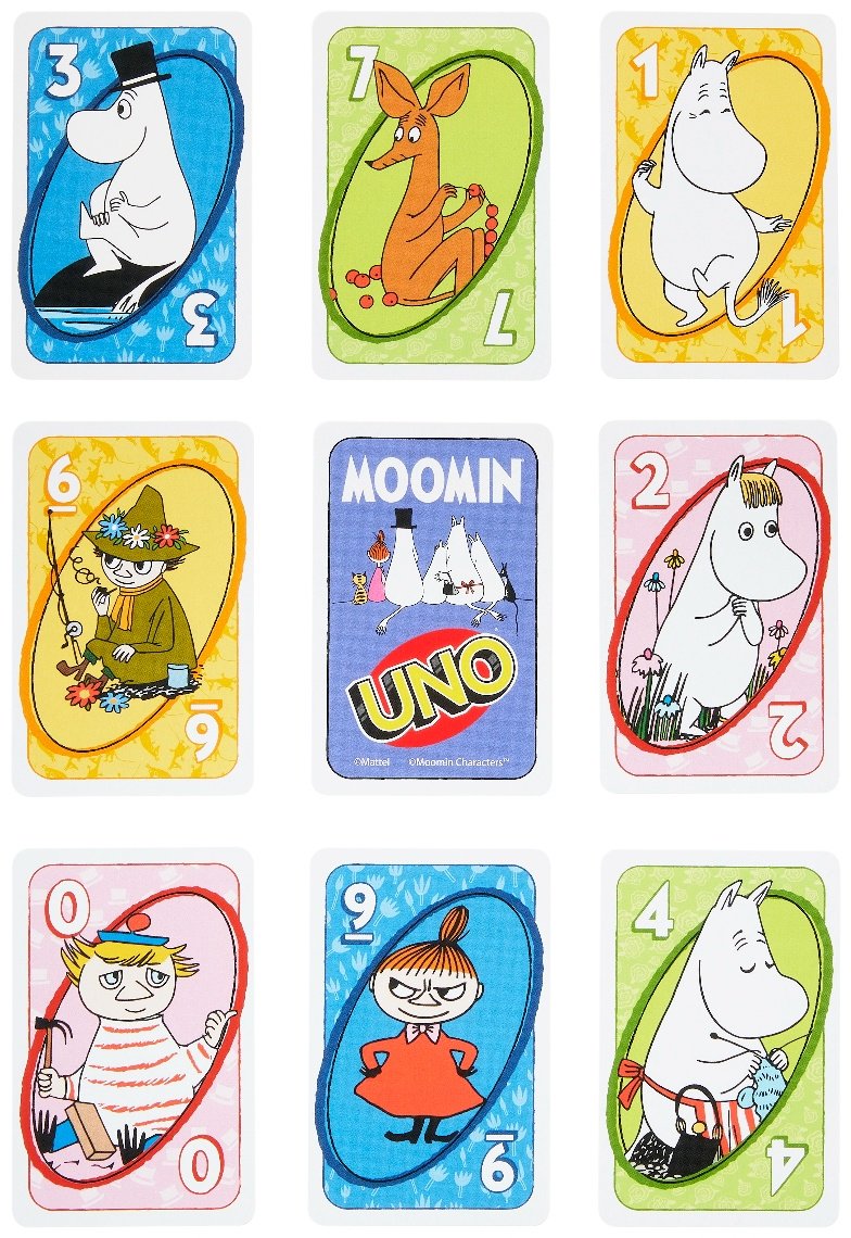 Настольная игра Mattel UNO Moomin - ForteMarket Настольная игра Mattel UNO Moomin купить,0