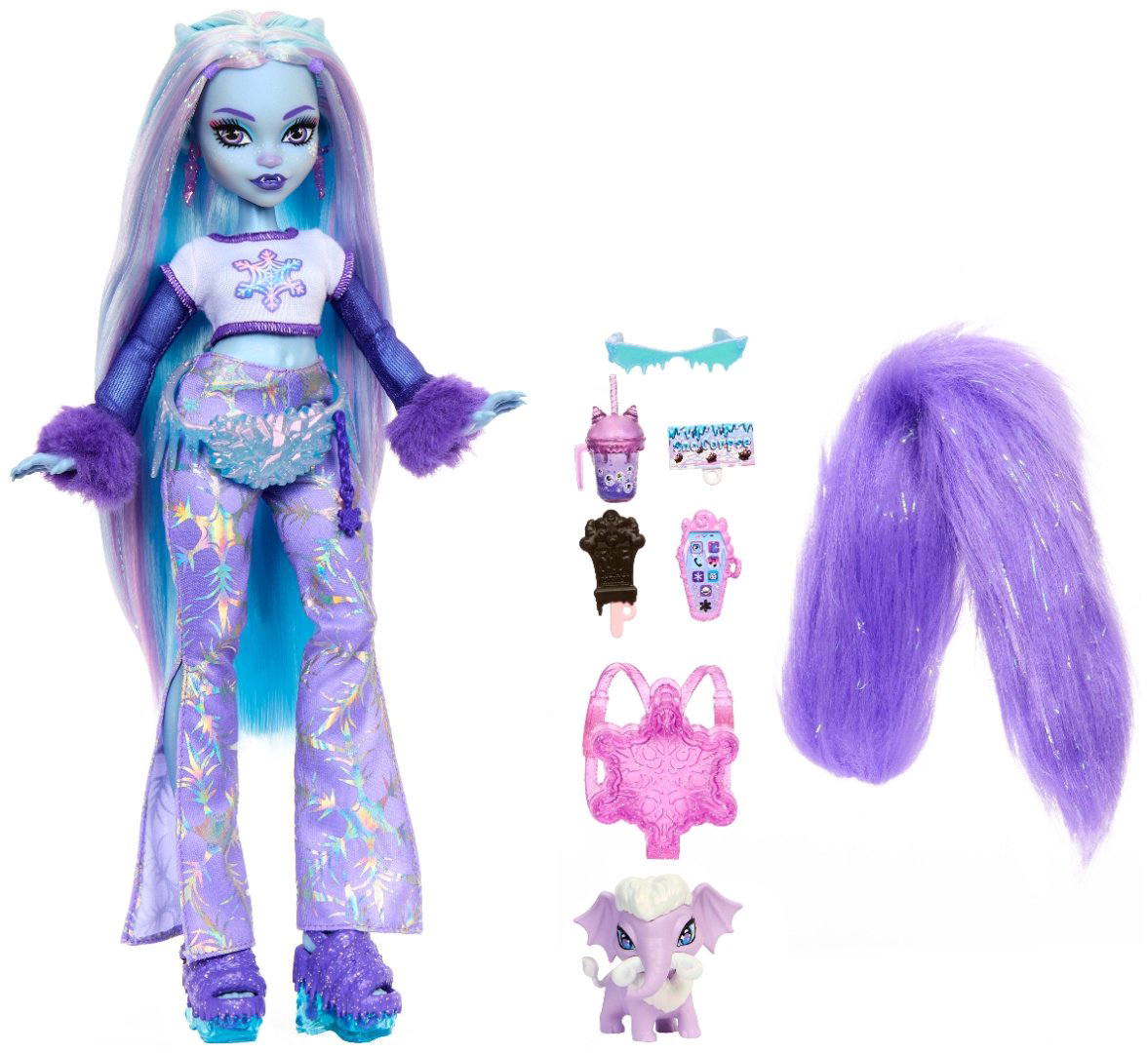 Кукла-модель Monster High Эбби Боминейбл с аксессуарами 29 см купить,NaN
