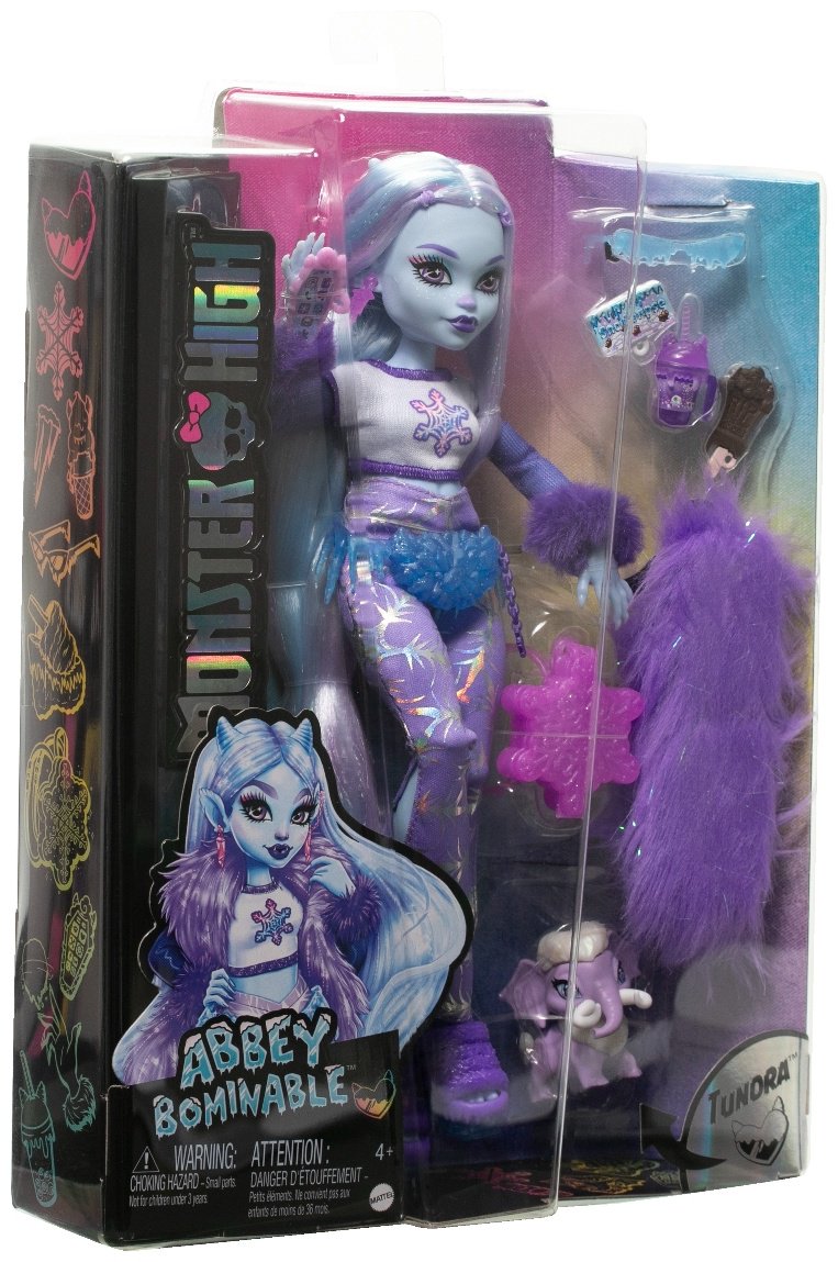 Кукла-модель Monster High Эбби Боминейбл с аксессуарами 29 см купить,NaN