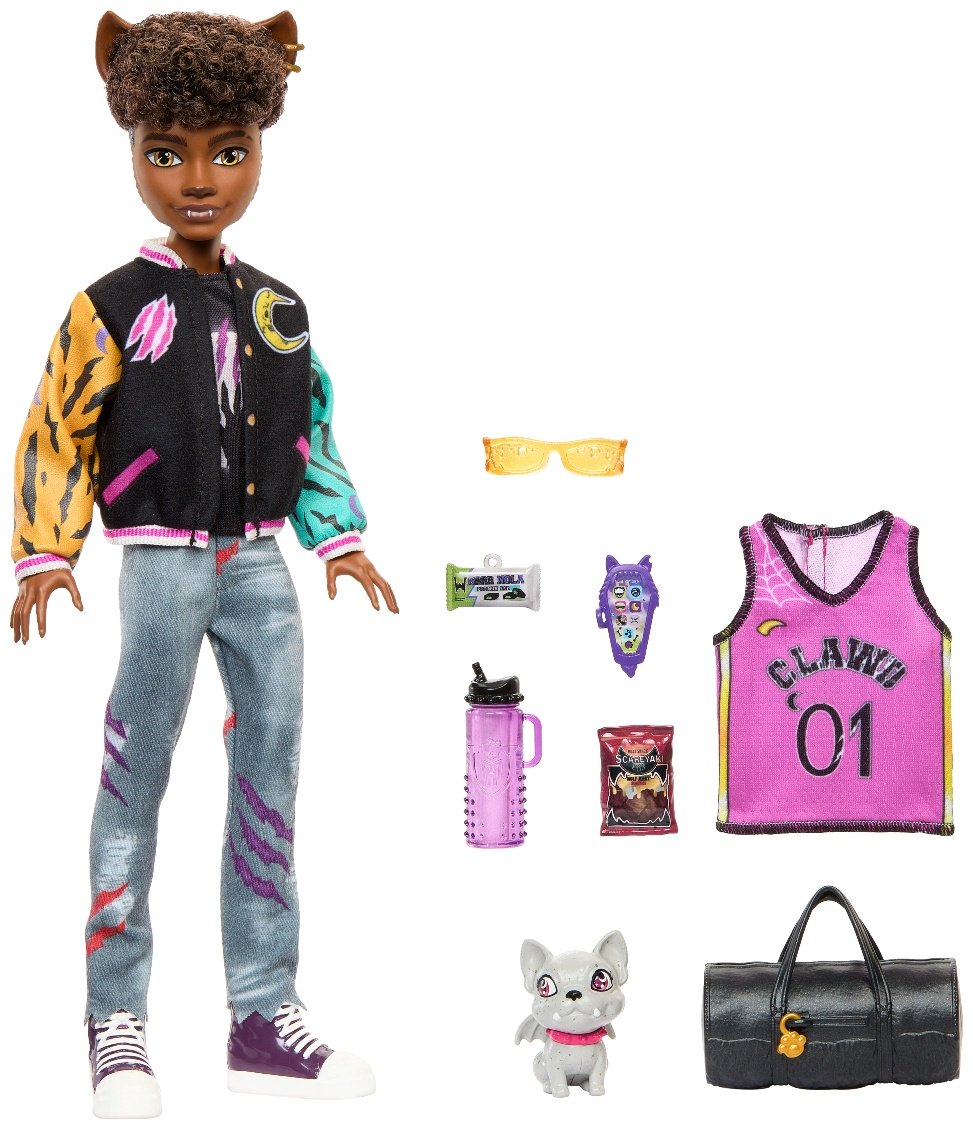 Кукла-модель Monster High Клод Вульф с аксессуарами 29 см купить,NaN