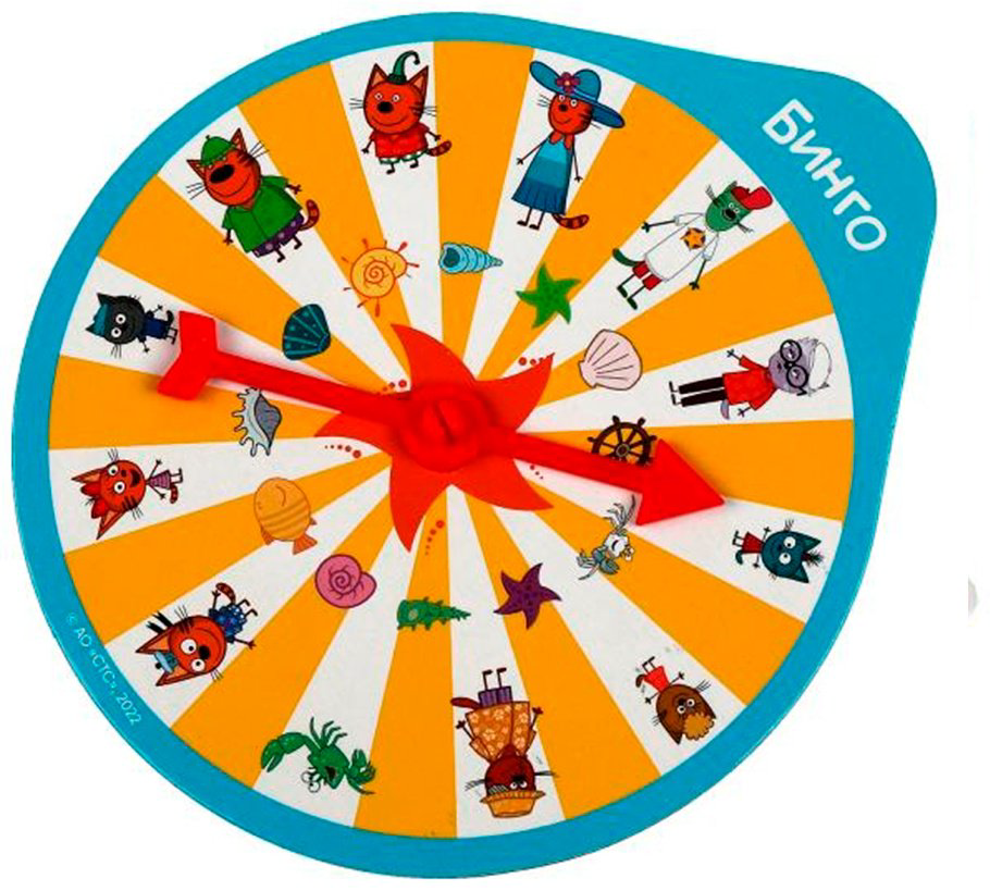 Настольная игра Три кота Бинго купить,NaN