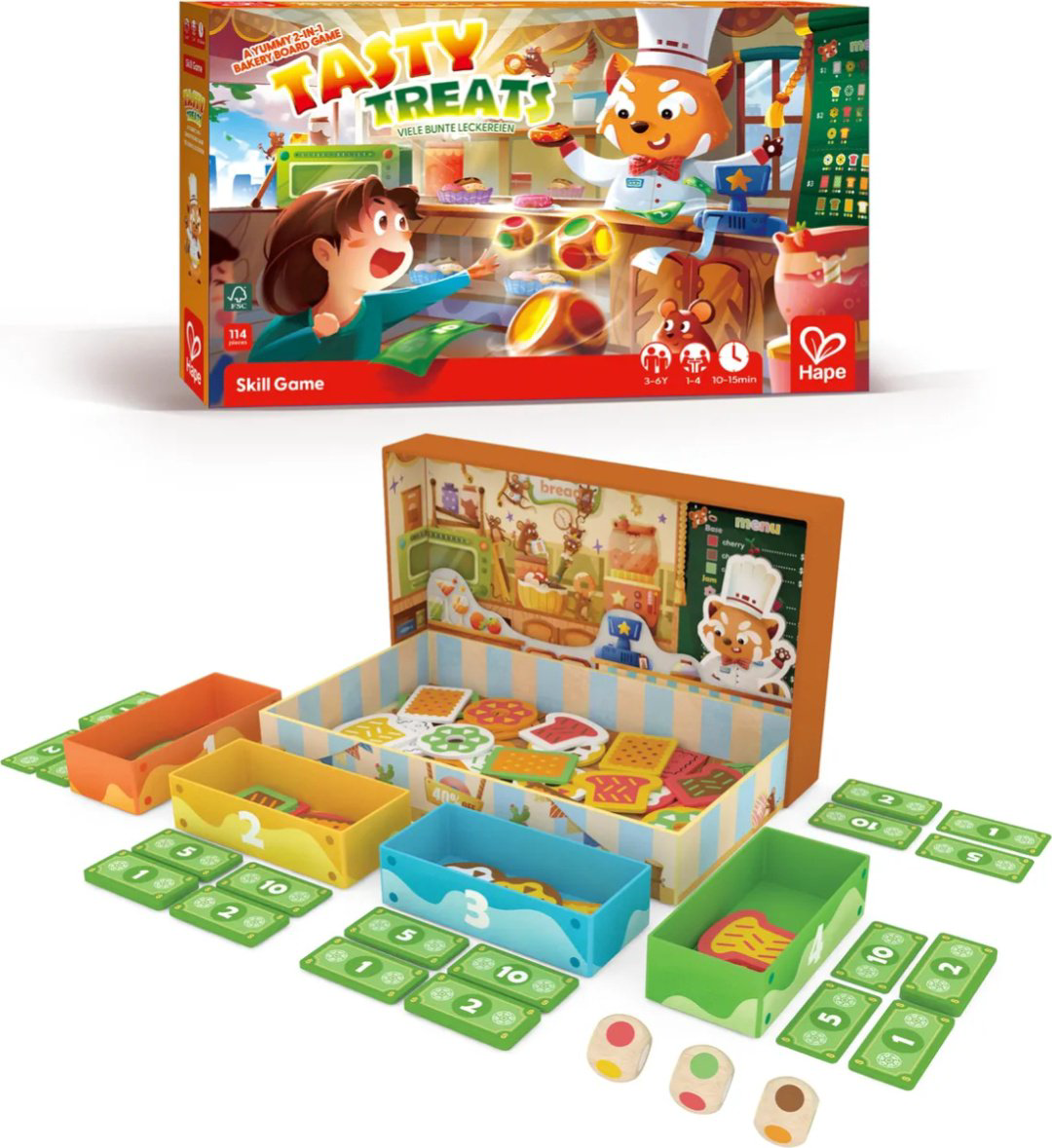 Настольная игра Hape Веселая кондитерская купить,NaN