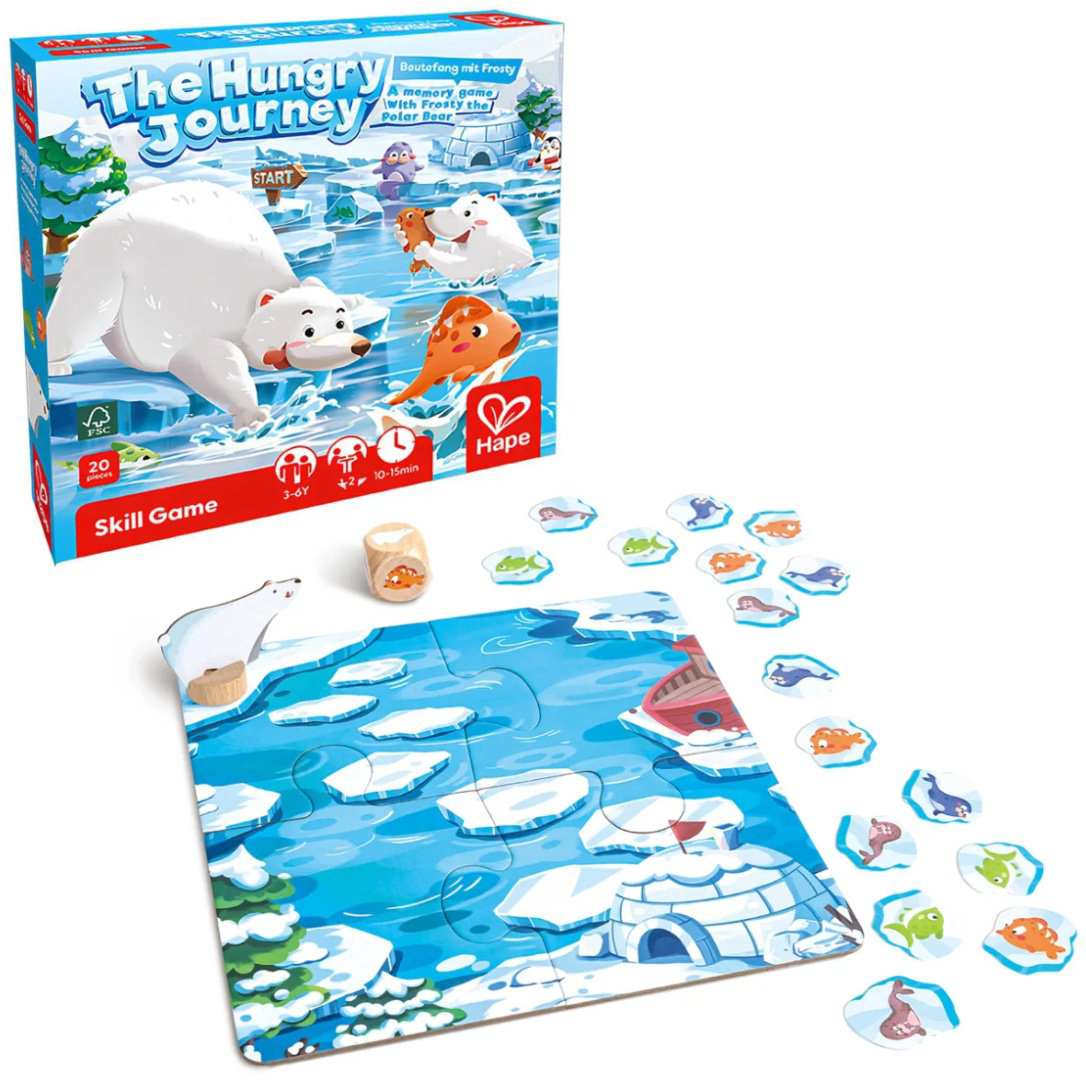 Настольная игра Hape Мишка проголодался купить,NaN