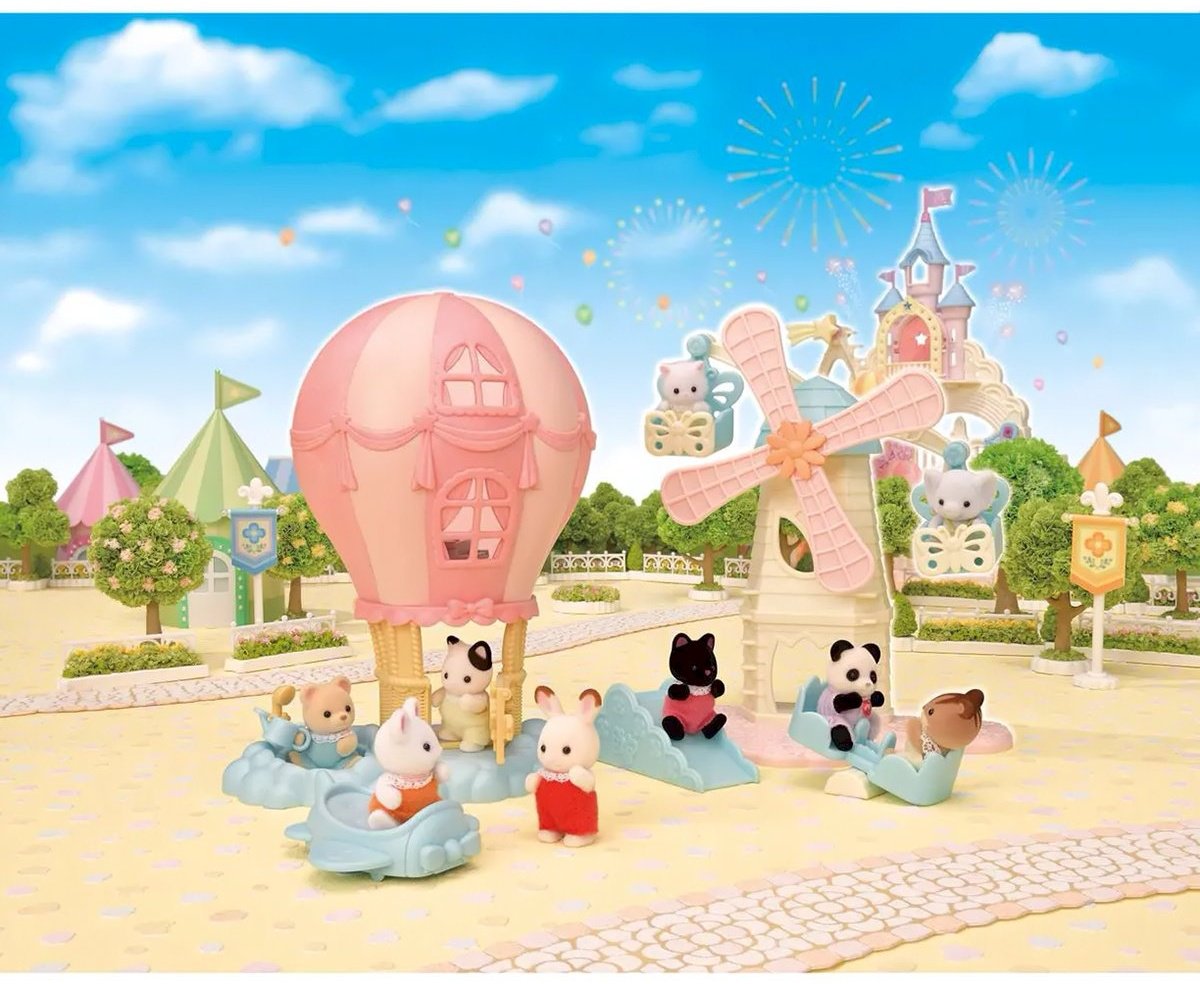 Набор Sylvanian Families: Игровая площадка "Ветряная мельница"  Sylvanian Families 5526 купить,0