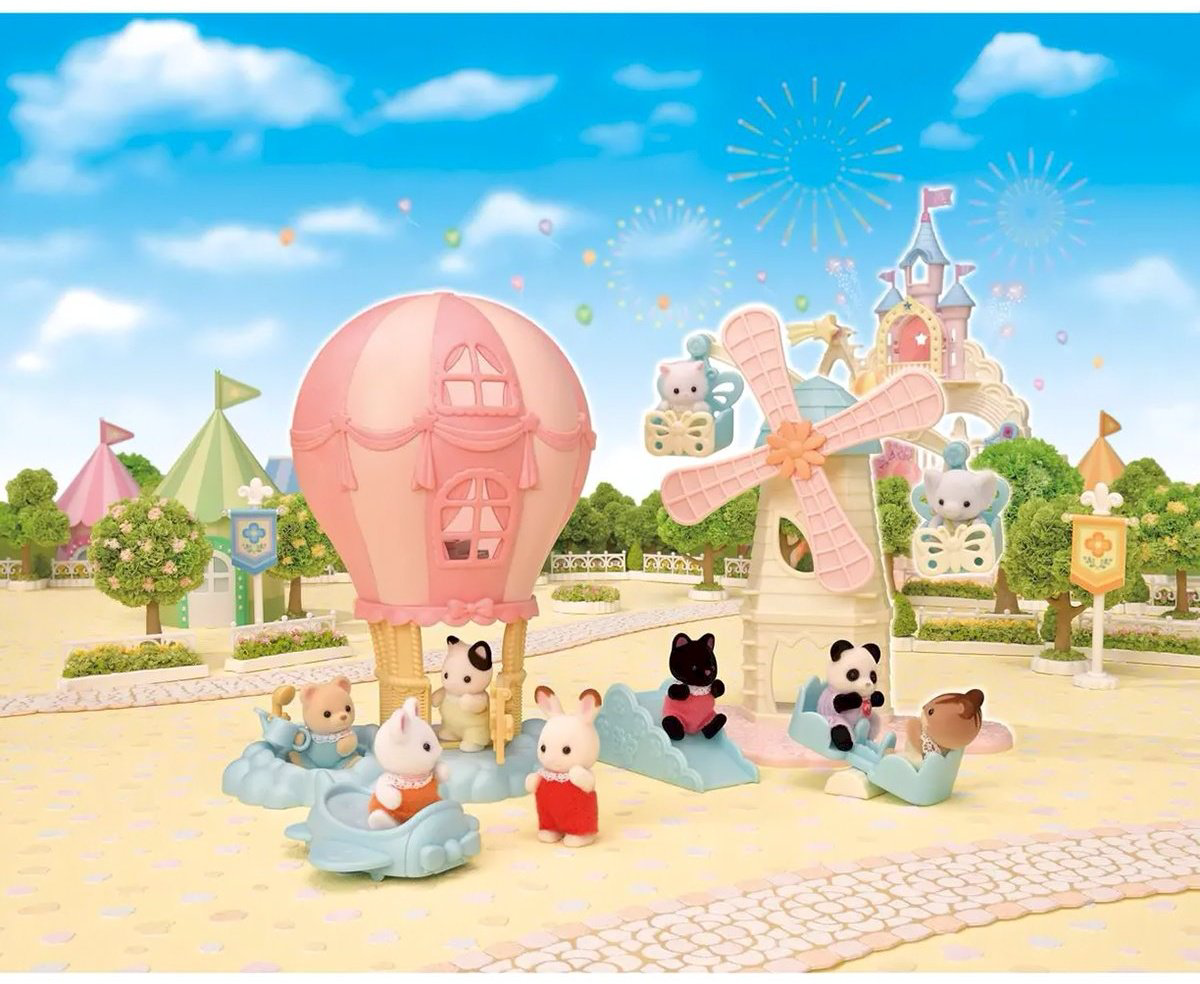 Набор Sylvanian Families: Игровая площадка "Ветряная мельница"&nbsp; Sylvanian Families 5526 купить,NaN