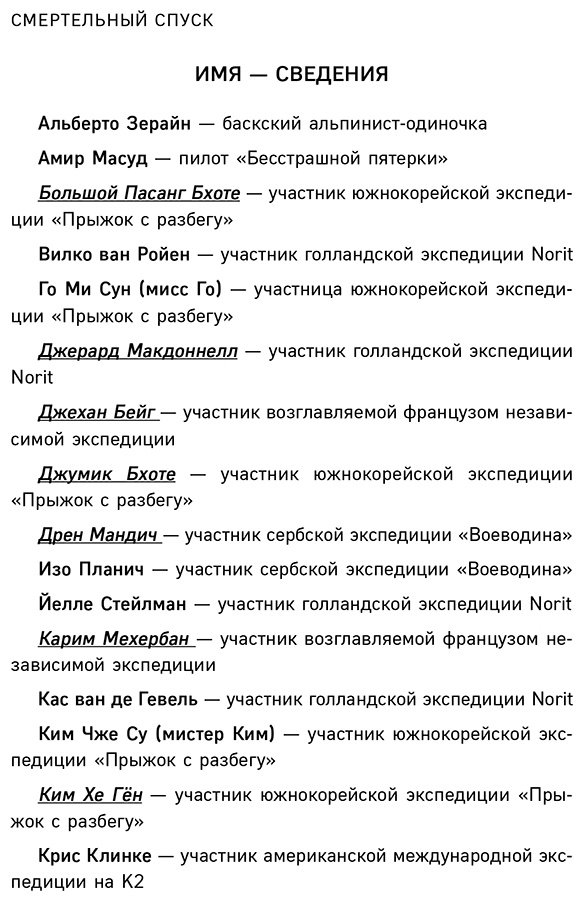 Книга Падоан А., Цукерман П.: Смертельный спуск. Трагедия на одной из самых сложных вершин мира — К2 купить,NaN