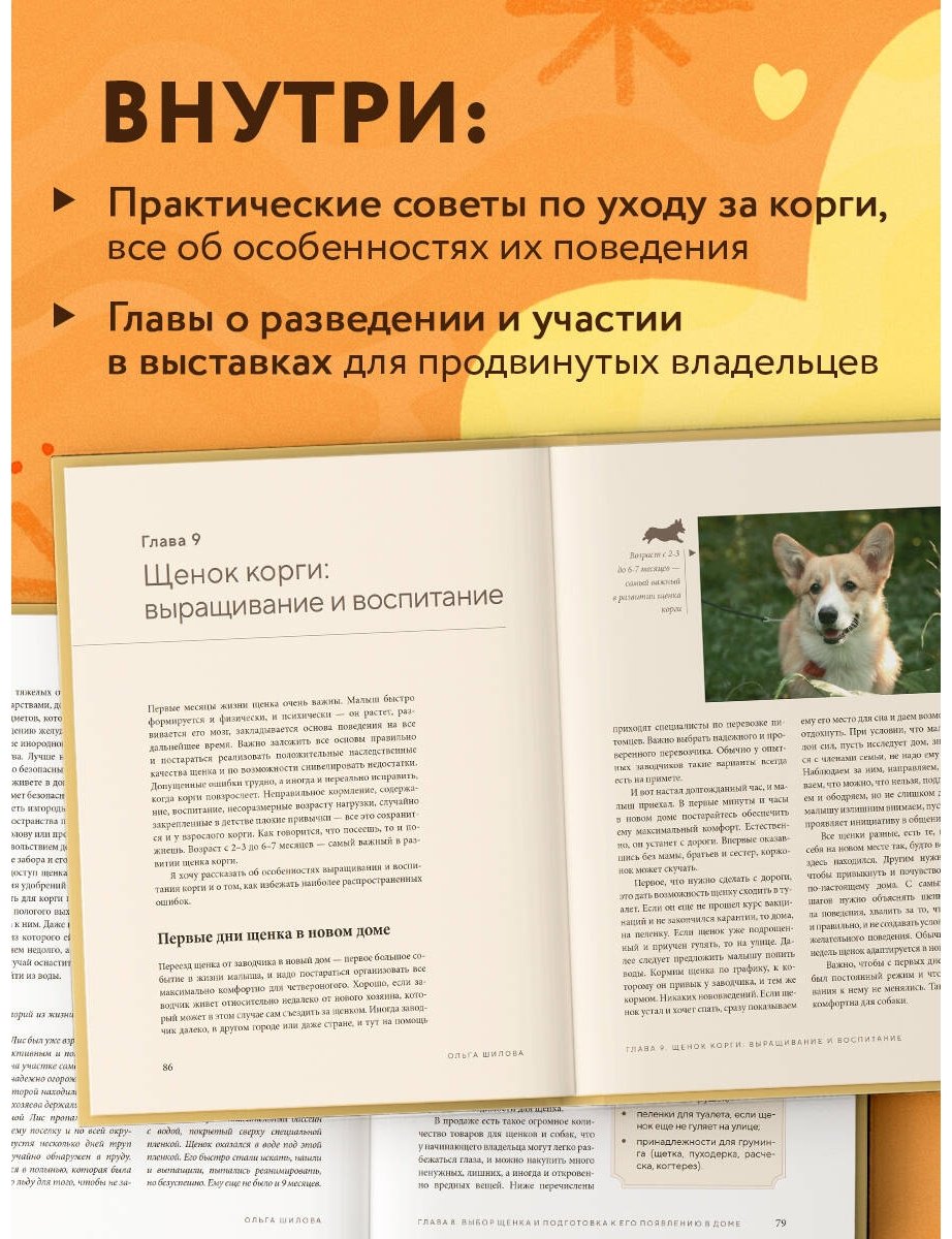 Книга Шилова О.: Великолепные корги. Все о породах вельш-корги-пемброк и вельш-корги-кардиган купить,NaN