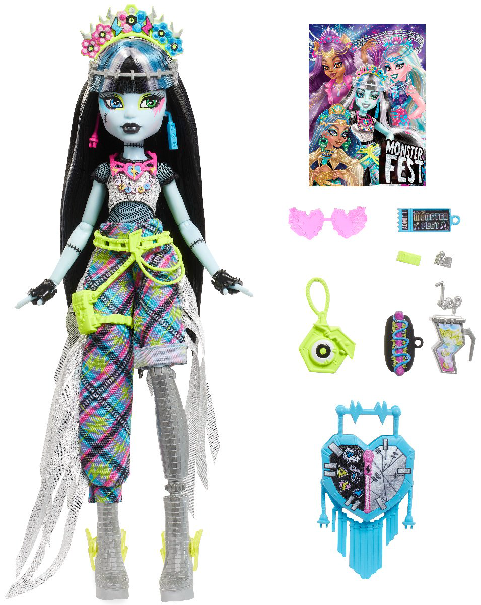 Кукла-модель Monster High Фрэнки Штейн с аксессуарами 30 см купить,NaN