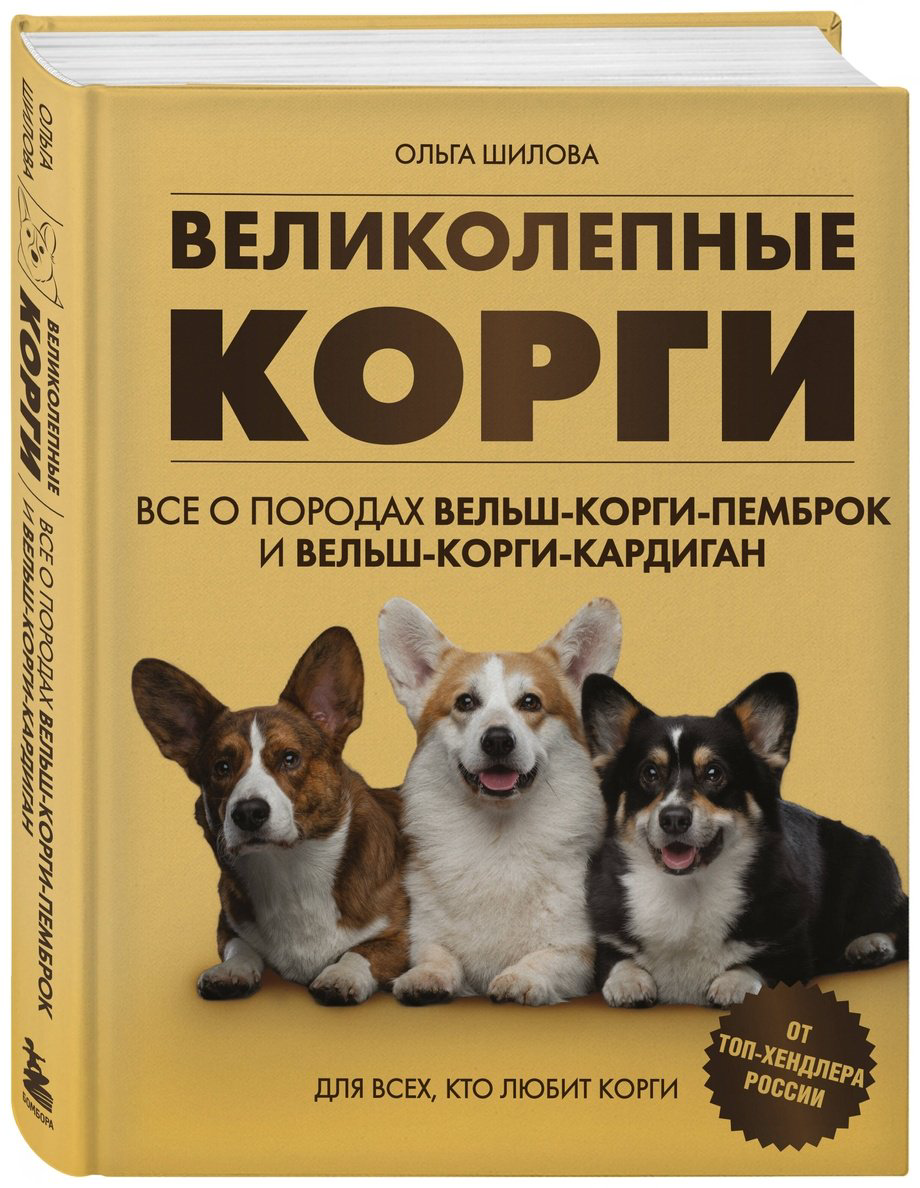 Книга Шилова О.: Великолепные корги. Все о породах вельш-корги-пемброк и вельш-корги-кардиган купить,NaN