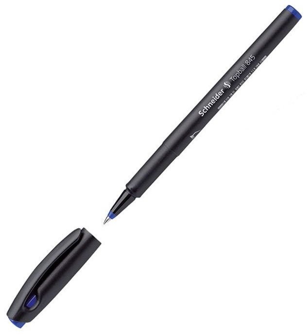 Ручка роллер Schneider Topball 845 184503 1 шт, цвет чернил синий