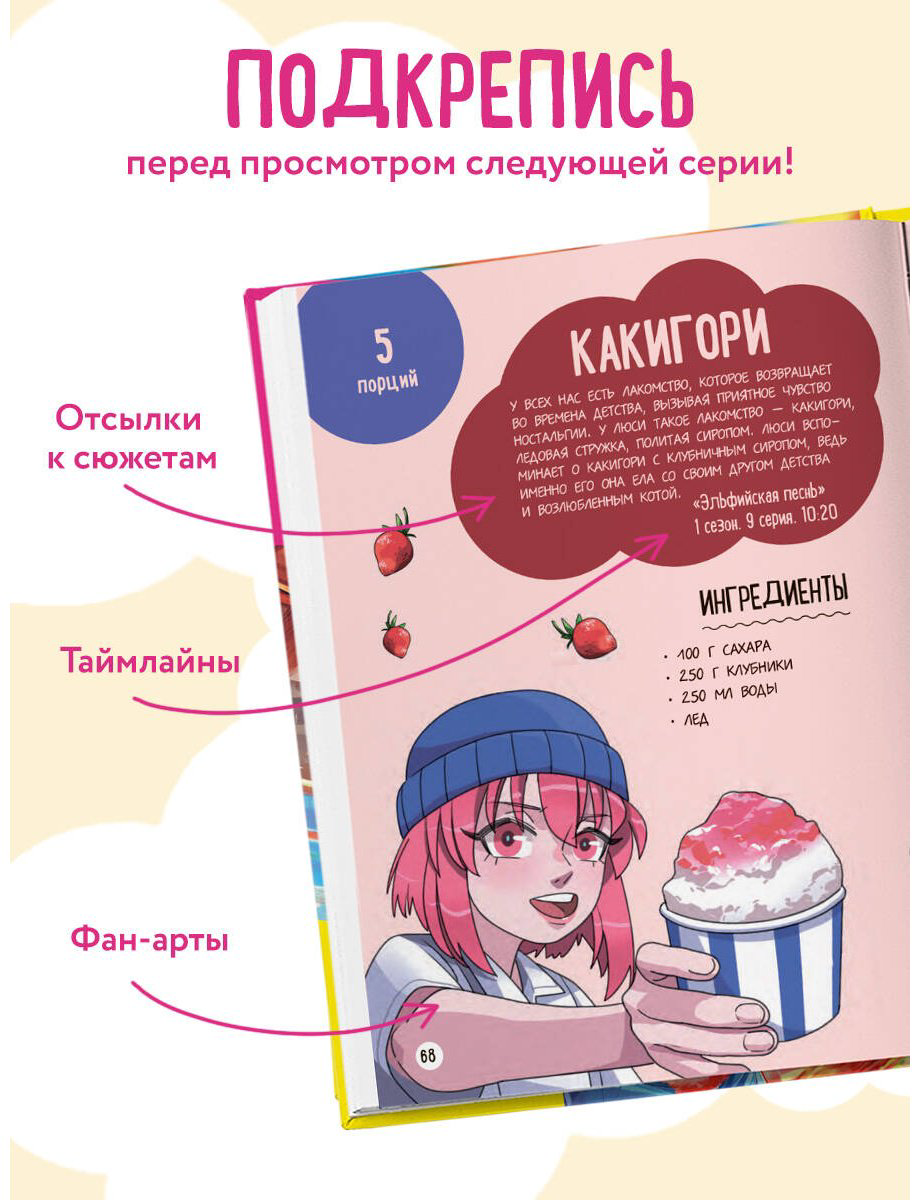 Книга Без автора: Аниме-повар! Рецепты для настоящего фаната купить,NaN