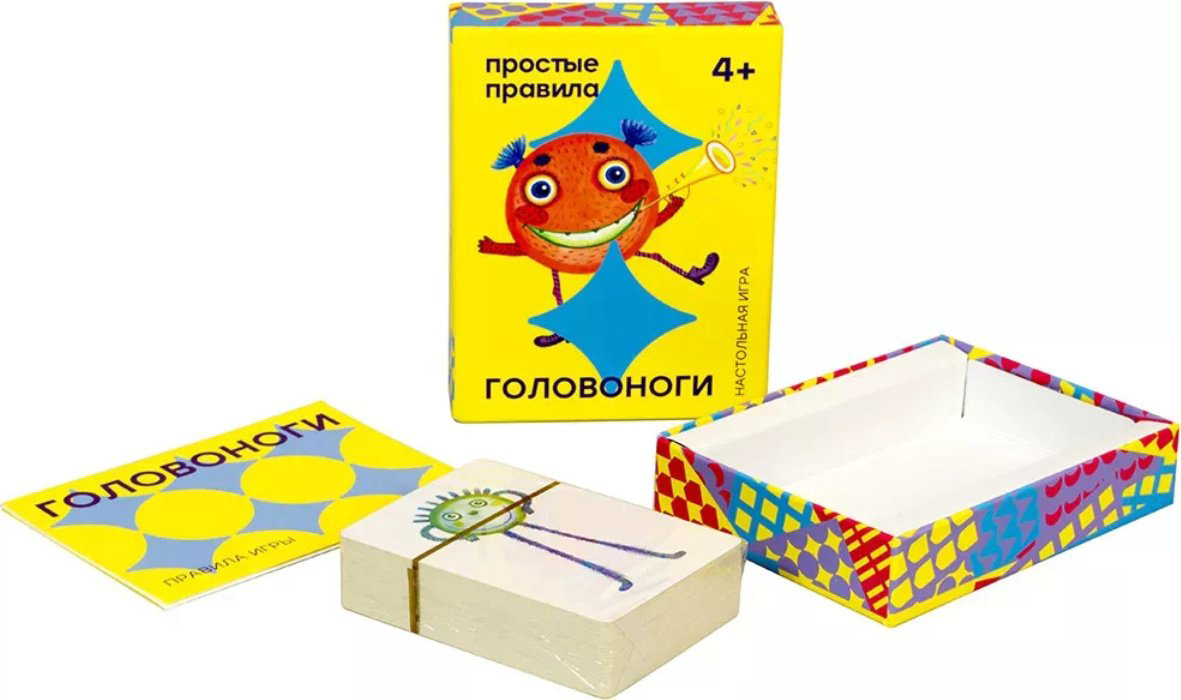 Настольная игра Простые правила Головоноги купить,NaN