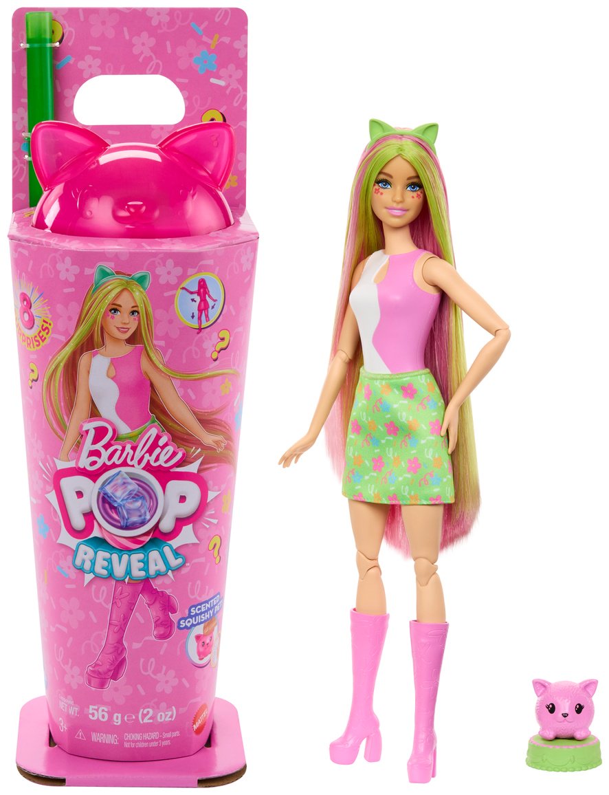 Кукла-модель Barbie Animal Party - Кошка 29 см