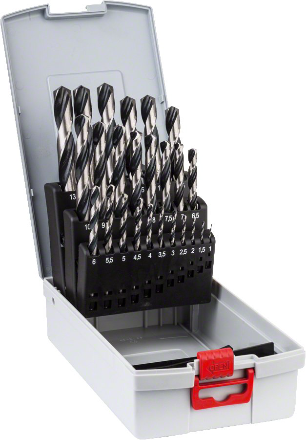 Сверло Bosch HSS PointTeQ набор 25 шт ProBox, 2608577352 - ForteMarket Сверло Bosch HSS PointTeQ набор 25 шт ProBox, 2608577352 купить,14952