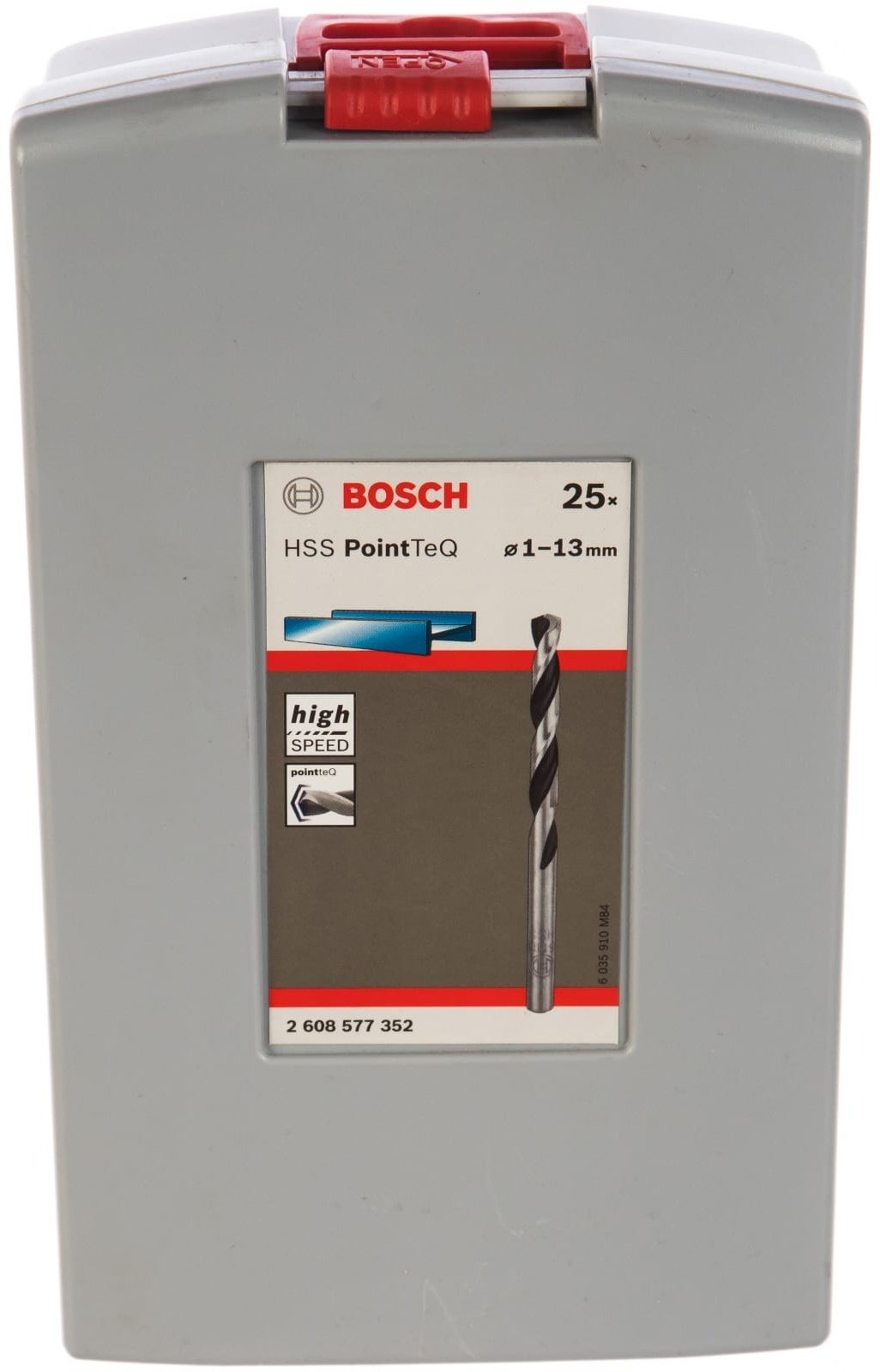 Сверло Bosch HSS PointTeQ набор 25 шт ProBox, 2608577352 купить,0