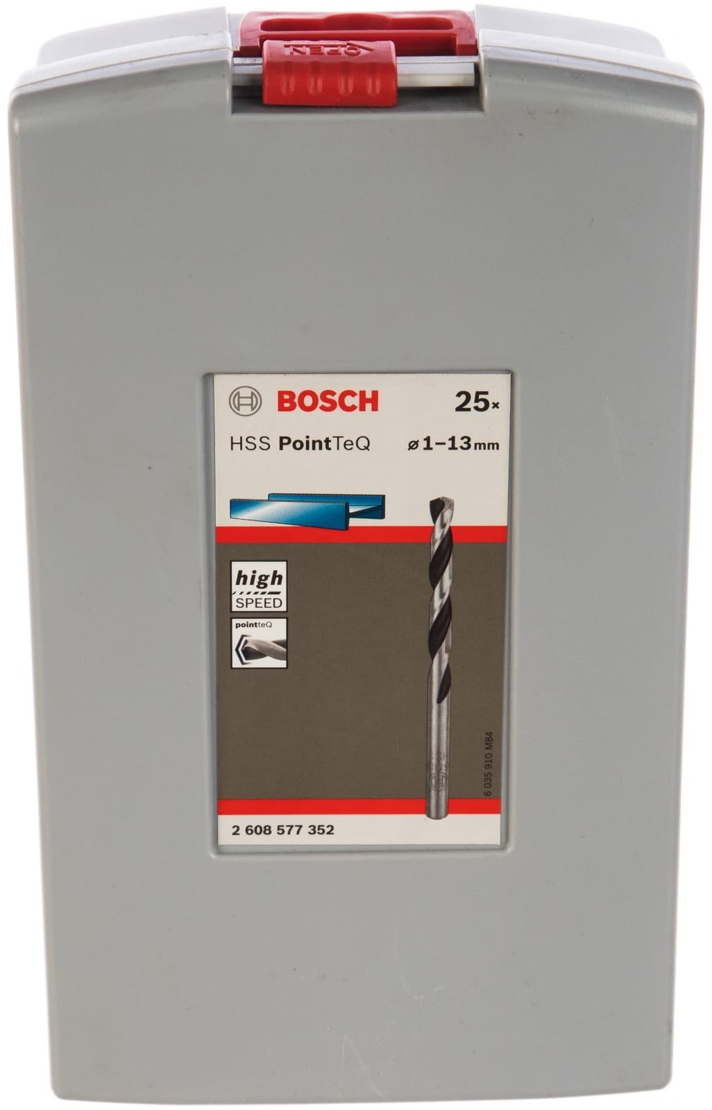Сверло Bosch HSS PointTeQ набор 25 шт ProBox, 2608577352 - ForteMarket Сверло Bosch HSS PointTeQ набор 25 шт ProBox, 2608577352 купить,14952