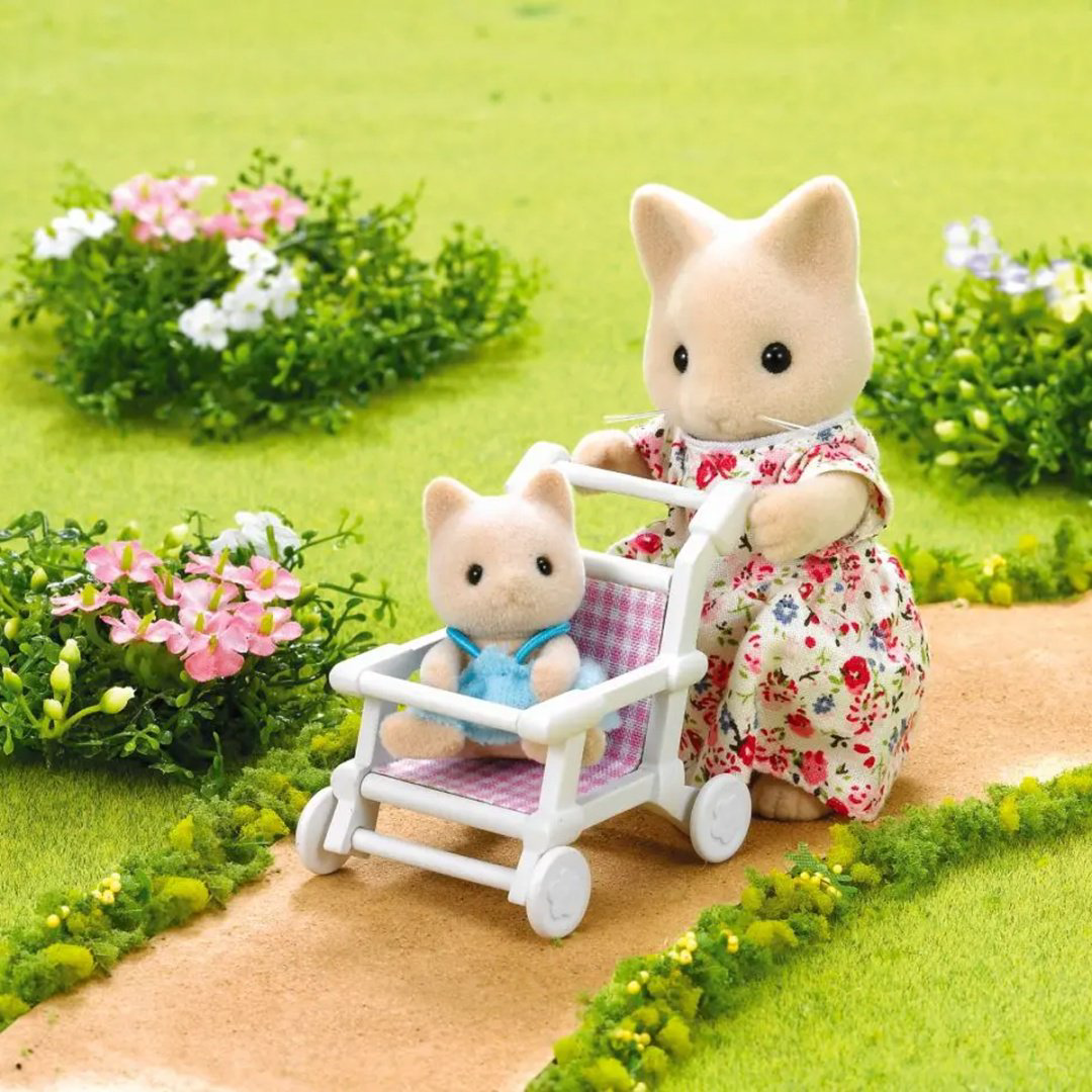 Набор Детская коляска Sylvanian Families 5156 купить,NaN