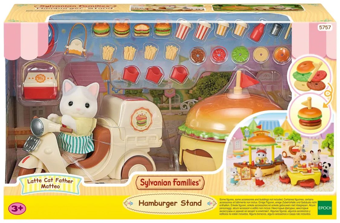 Набор Бургерная на колесах Sylvanian Families 5757 - ForteMarket Набор Бургерная на колесах Sylvanian Families 5757 купить,0
