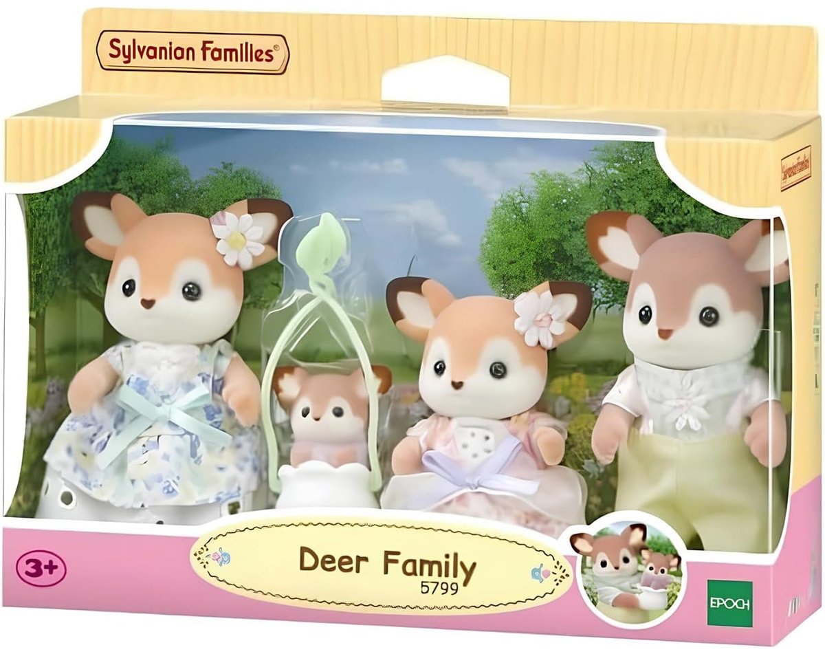 Набор Семья оленей Sylvanian Families купить,0