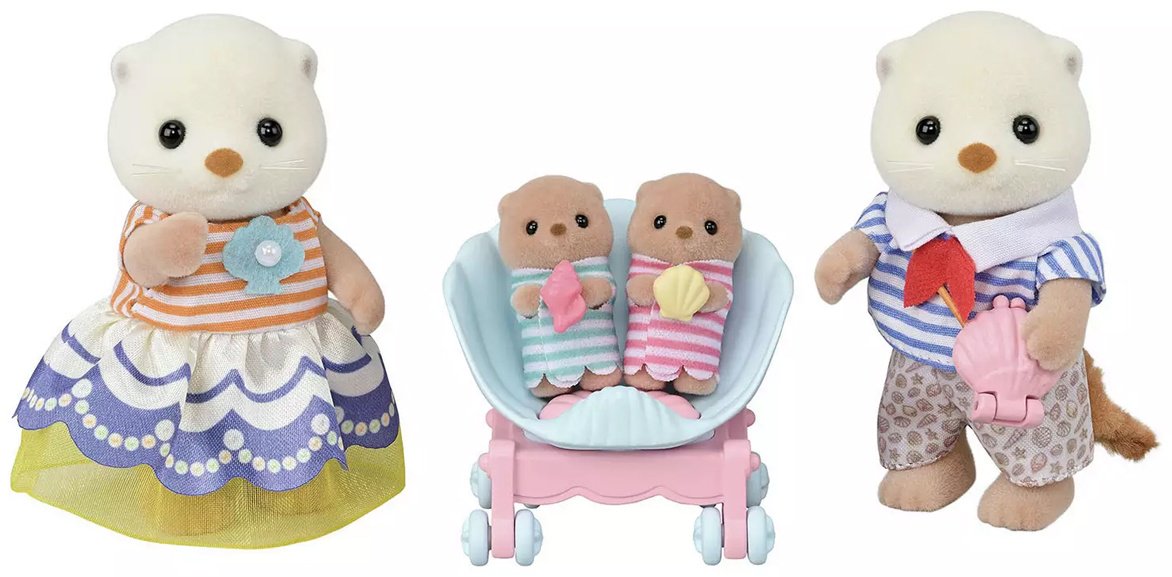 Набор Семья морских выдр Sylvanian Families