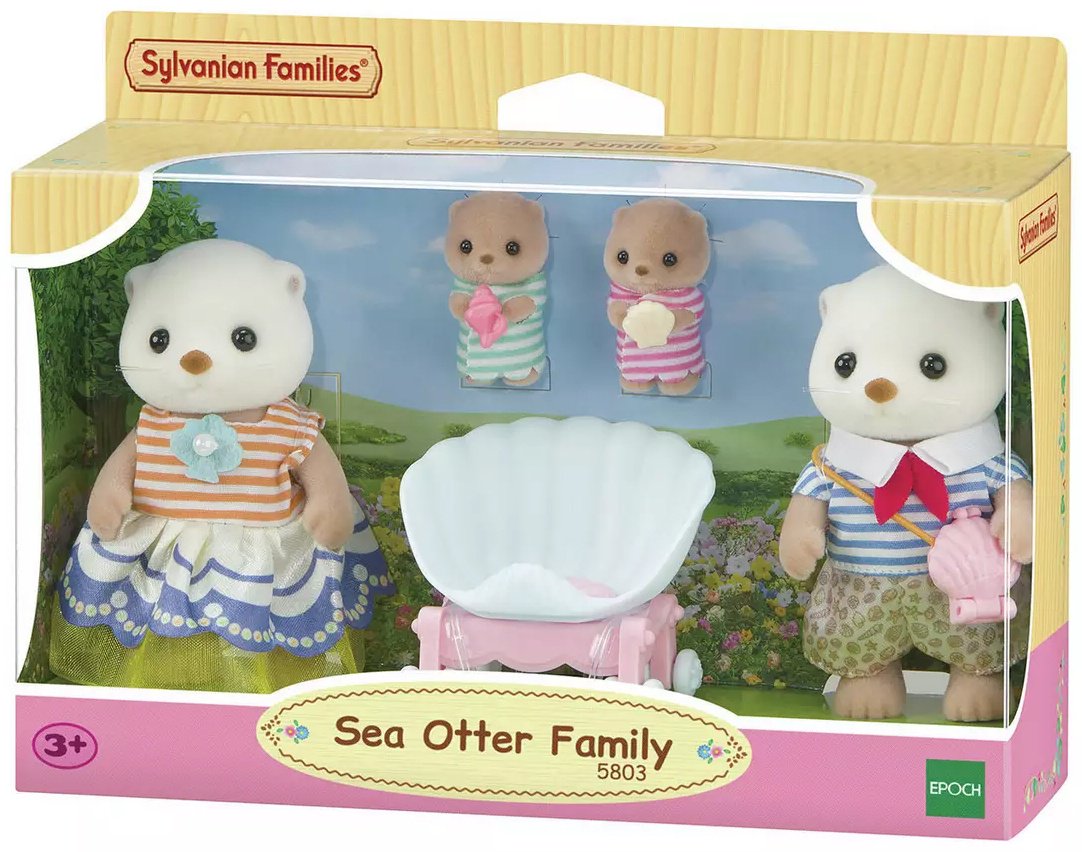 Набор Семья морских выдр Sylvanian Families - ForteMarket Набор Семья морских выдр Sylvanian Families купить,0