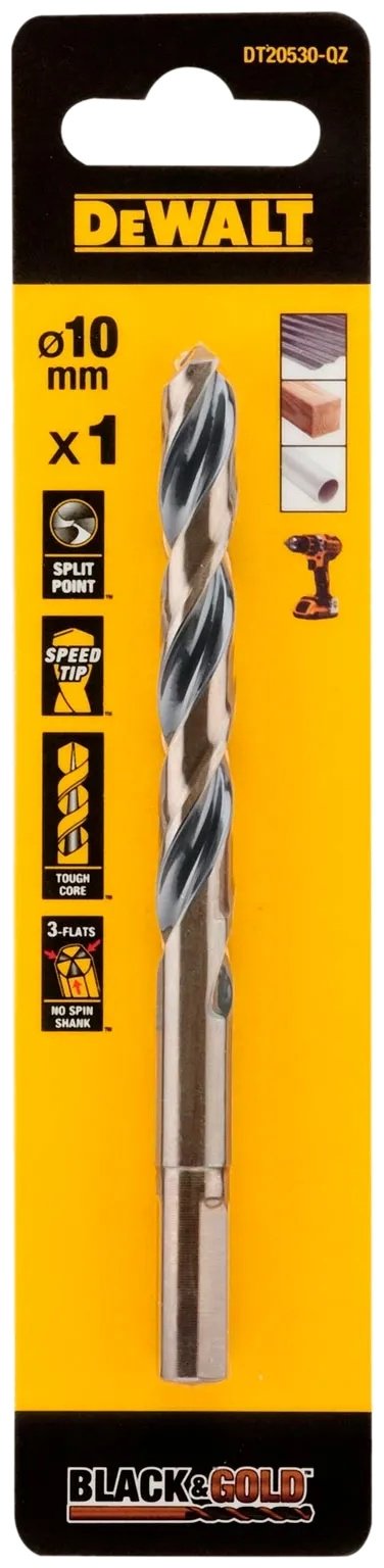 Сверло DeWALT по металлу DT20530-QZ 10 мм, 1 шт. купить,2840