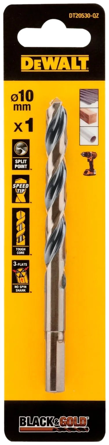 Сверло DeWALT по металлу DT20530-QZ 10 мм, 1 шт. купить,2840