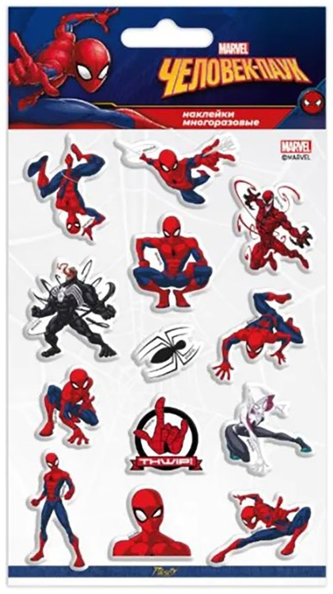 Наклейки Spider-Man АКС-4