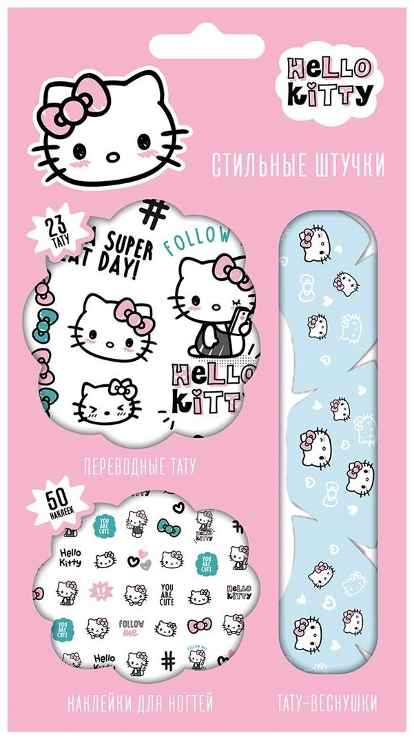 Наклейки Hello Kitty 1366691 купить,NaN