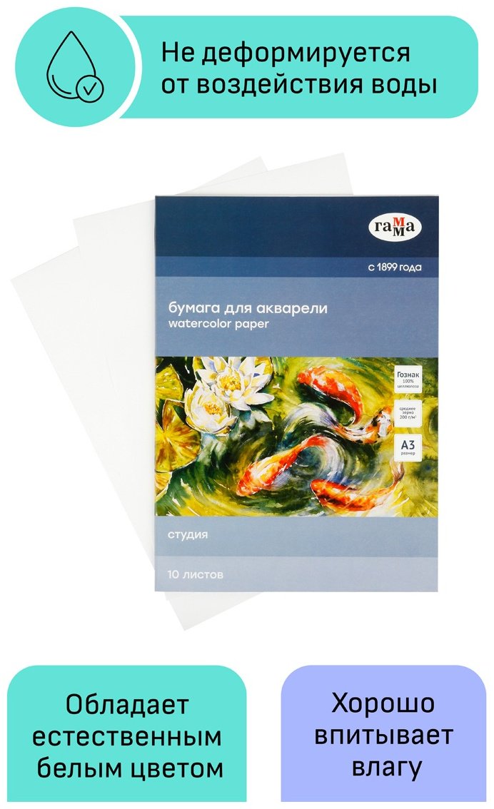 Папка Гамма 30C03F710W A3 10 листов