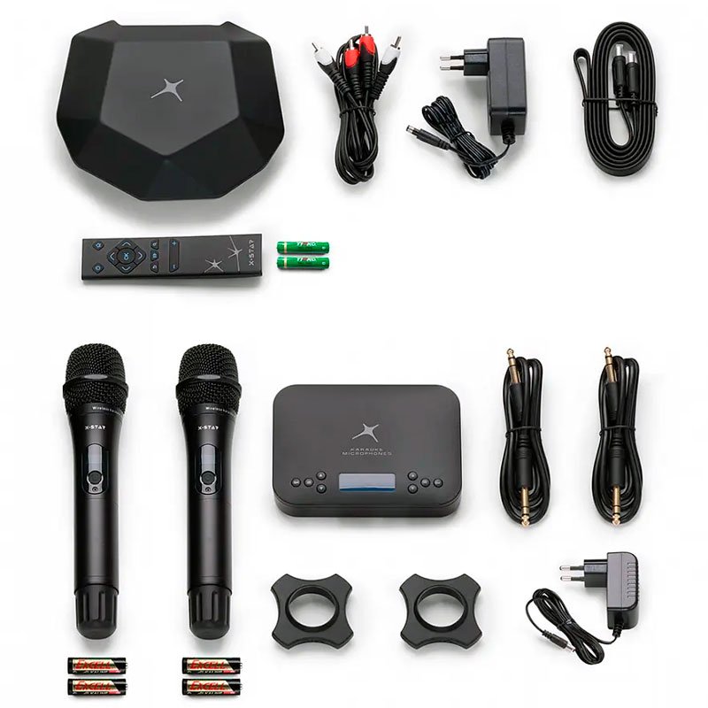 Караоке-система X-STAR Karaoke Box черная - ForteMarket Караоке-система X-STAR Karaoke Box черная купить,0