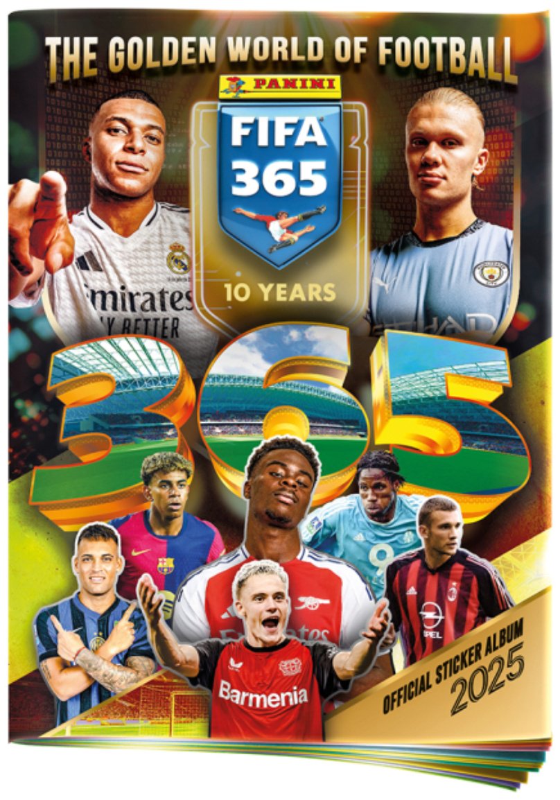 Наклейки Альбом Panini Альбом для коллекционирования наклеек FIFA 365 - 2025 8051708020342 1