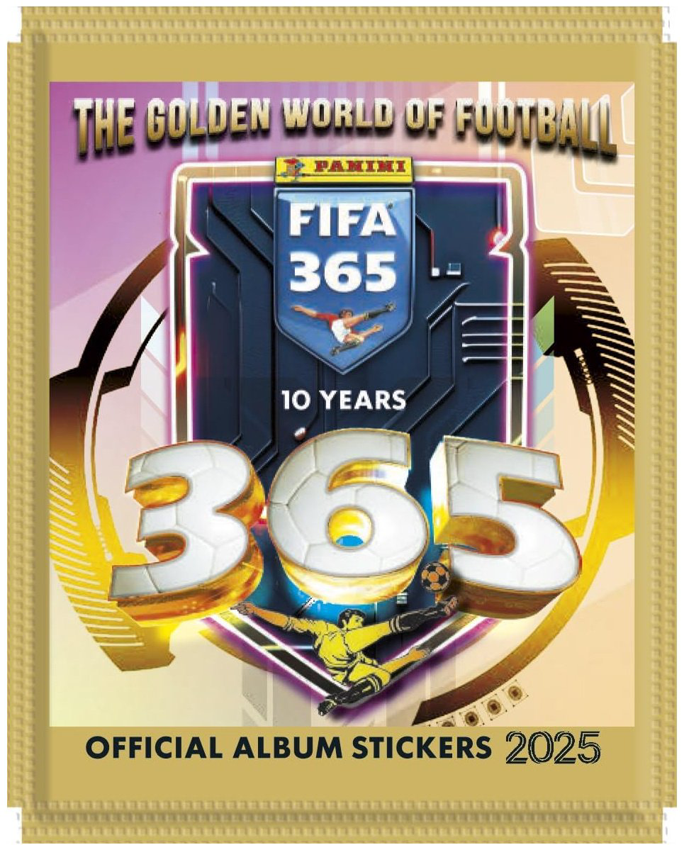 Наклейки Лист Panini FIFA 365 - 2025 (набор из 5 пакетиков наклеек) 8051708020496 35 купить,NaN