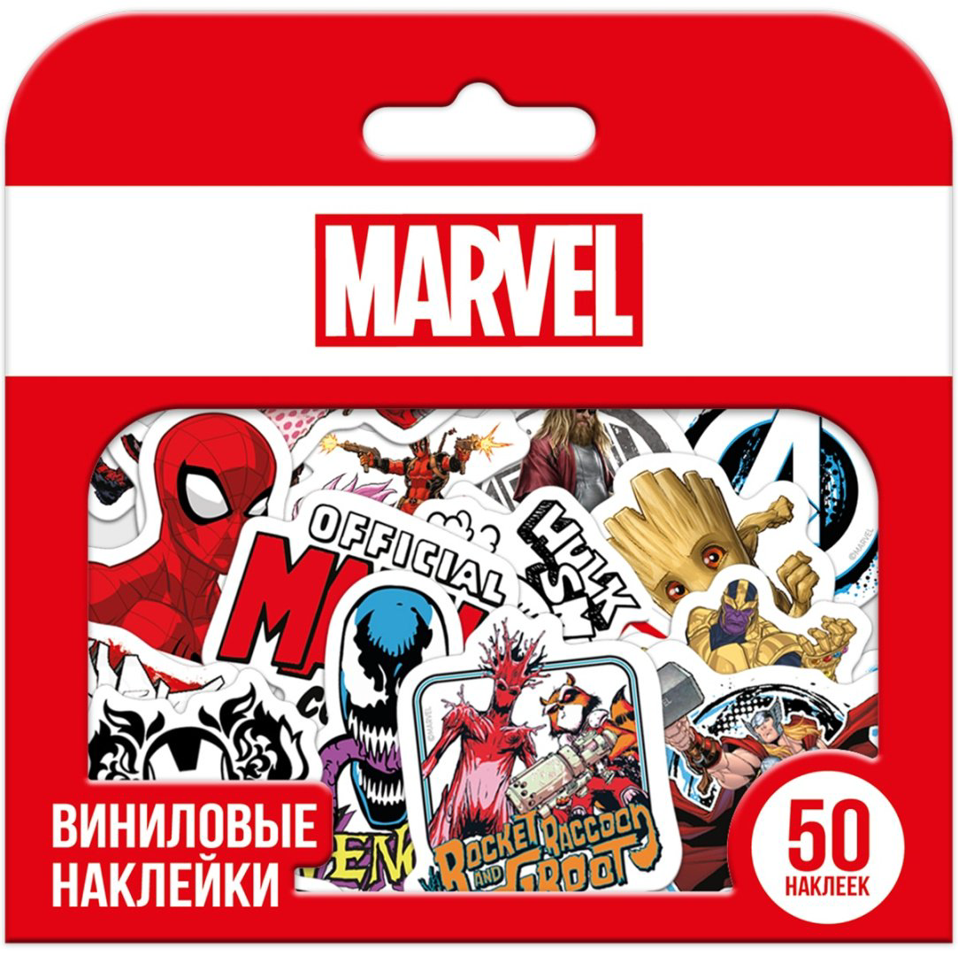 Наклейки Лист Marvel Мстители АКС-2564 50 купить,NaN